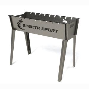 Купить Мангал Laser Grill "Люкс" 2 мм (на 9 шампуров) высокий в Краснотурьинске 