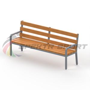Купить Уличная скамейка со спинкой Дача в Краснотурьинске 