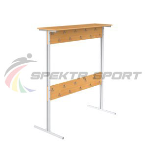 Купить Вешалка напольная двухсторонняя на 20 мест в Краснотурьинске 