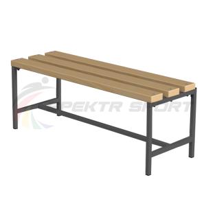 Купить Скамейка для раздевалок без спинки (цельная) 1000 мм в Краснотурьинске 
