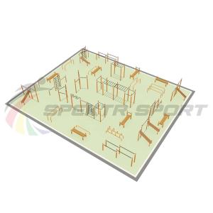 Купить Парковая площадка для Воркаут и WRK 6_76mm в Краснотурьинске 
