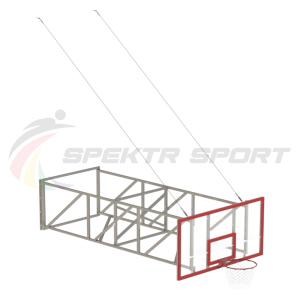 Купить Ферма 2,8 м. для баскетбольного щита 1800х1050 из оргстекла в Краснотурьинске 