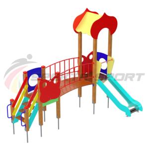 Купить Детский игровой комплекс Полянка ДИК 1603 в Краснотурьинске 