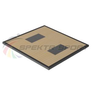 Купить Помост тяжелоатлетический с окантовкой 3х3х0,1м, рез. амортизаторы 1х0,5х0,04м в Краснотурьинске 