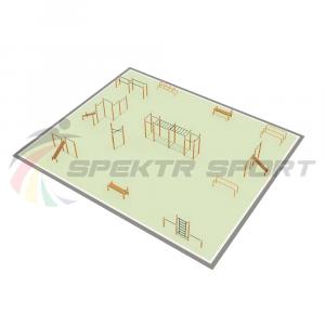 Купить Парковая площадка для Воркаут и WRK 2_76mm в Краснотурьинске 