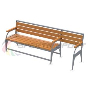 Купить Скамья с местом для коляски в Краснотурьинске 
