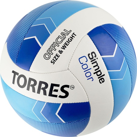 Купить Мяч волейбольный Torres Simple Color любительский р.5 в Краснотурьинске 